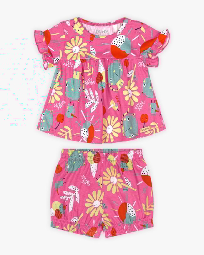 Conjunto Bebê Menina Estampado - Kely Kety - Blossom-1b7c8193-b40b-423b-ba4a-abbd4c77b7c1