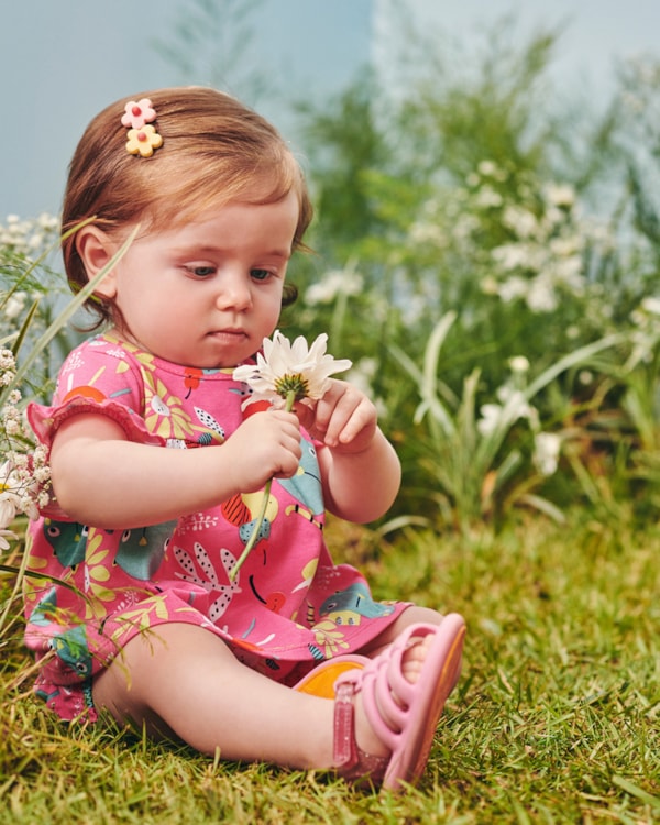 Conjunto Bebê Menina Estampado - Kely Kety - Blossom