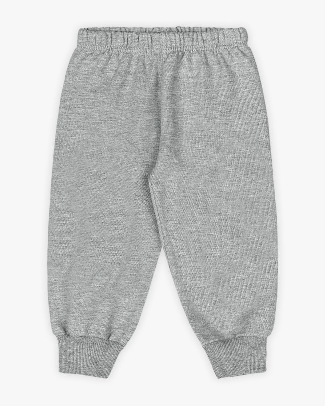 Conjunto Bebê Menino Blusão e Calça em Moletom - ReiRex - Marrom-c623178b-e9e6-4c11-a227-269b2058c3d5