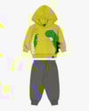 Conjunto Bebê Menino Blusão Estampa Interativa e Calça - ReiRex - Verde-fee1ee87-b5d9-4c20-86c8-bdaea8e58605