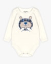 Conjunto Bebê Menino Body e Calça Estampa Urso - ReiRex - Branco-abf8bbf0-f934-483f-9e6a-7d7069b7a2db