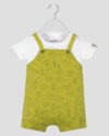 Conjunto Bebê Menino Camiseta e Jardineira Estampada - ReiRex - Branco-c2c46fbd-8d6e-400b-b004-cf6922ec3fd9