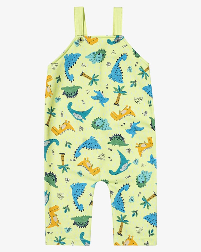 Conjunto Bebê Menino Camiseta e Macacão ReiRex - Verde-ecd82749-7f3c-4d69-a2e8-17d977cb43a3