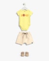 Conjunto Bebê Menino com Body e Bermuda - ReiRex - Pinacolada-1b5bb6f6-a1e1-4c05-b8e6-f56fe0b90b09