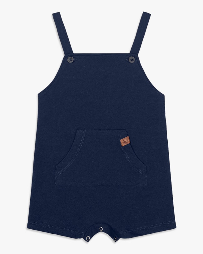 Conjunto Bebê Menino com Camiseta e Jardineira - ReiRex - Tapioca-982c5fb7-1071-4051-8484-07b46ede778b