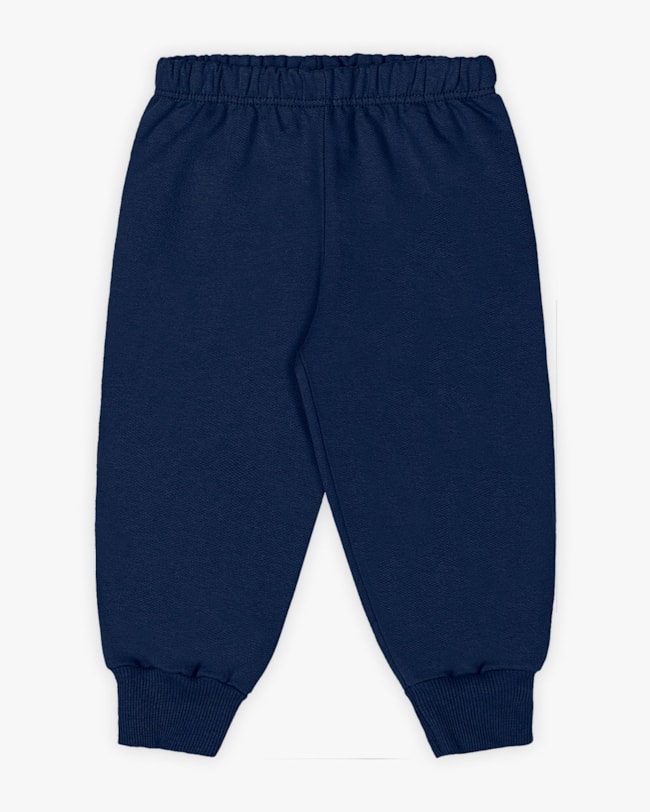 Conjunto Bebê Menino em Moletom com Estampa Interativa - ReiRex - Azul-47c043d3-d78a-4128-8c95-3e9c671dc835