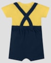 Conjunto Bebê Menino Jardineira e Camiseta ReiRex Amarelo-147e9eb0-96f4-4242-b10d-4419c0d5dc3f