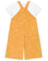 Conjunto Blusa e Jardineira Estampada Menina Kely Kety 01 Natural-38497536-0fd4-4364-8d86-54da6e9ea5a9