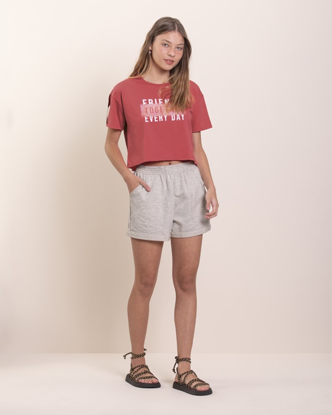 Conjunto Blusa e Shorts Feminino  Based-e706e28b-9860-4094-a654-f8e2d69e3259