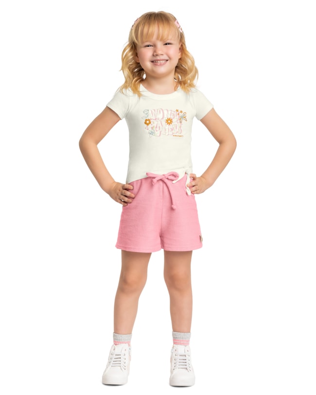 Conjunto Blusa e Shorts Menina Kely Kety-32cdecb5-5c77-4230-996f-7084bbccc982