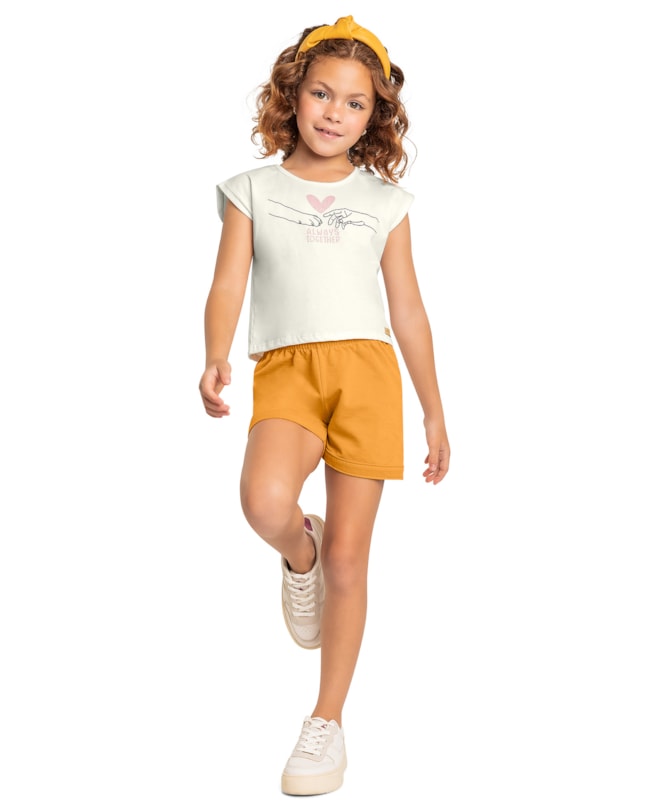Conjunto Blusa e Shorts Menina Kely Kety-5f74706e-6459-49db-83b3-74b49e15c53b