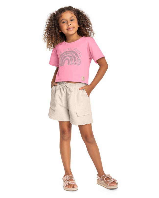 Conjunto Blusa e Shorts Menina Kely Kety-70a24095-d879-4024-91c6-53bf3af30b79