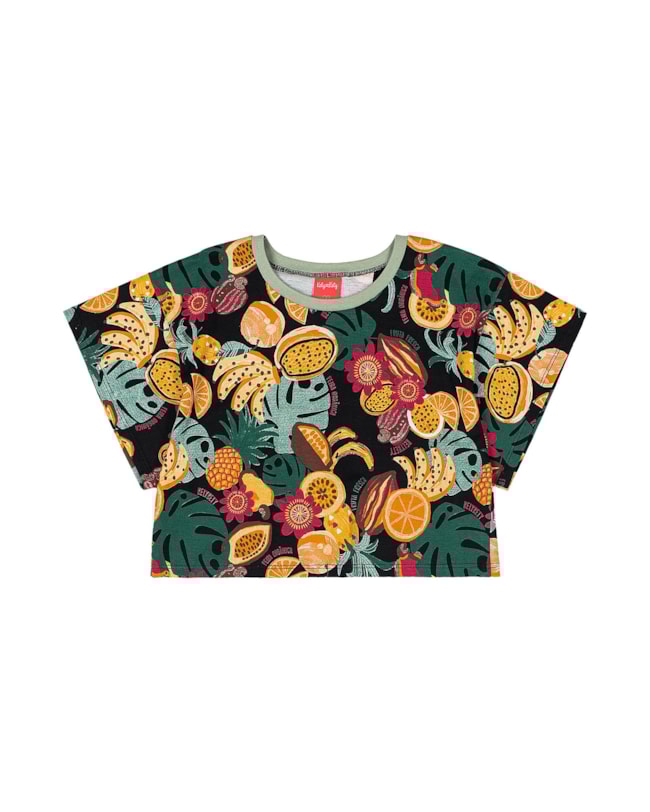 Conjunto Blusa Estampada e Shorts Menina Kely Kety-a28f5243-2128-4c83-ac8e-a6c68d760bf6