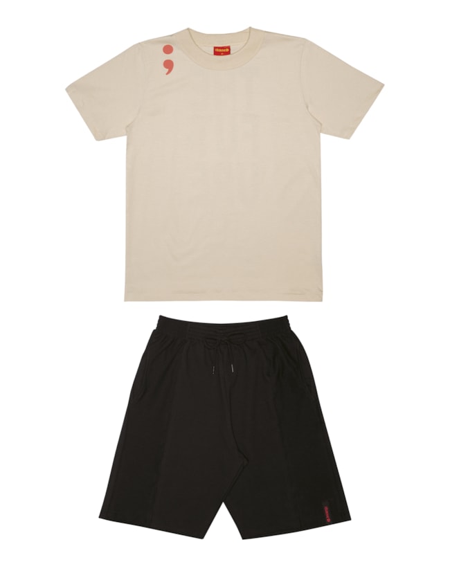 Conjunto Camiseta e Bermuda Masculino Based 12 Deserto-90118d47-5ef5-49c6-9a55-1c34201f810c