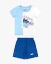 Conjunto Curto Bebê Menino Estampa Interativa - ReiRex - Azul Soft-186e8246-cdb5-4ed3-a3f5-19526a4cf773