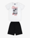 Conjunto Curto Infantil Masculino Estampa 