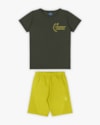 Conjunto Curto Infantil Masculino Estampa Pantanal - Rei Rex - Basílico-ea3bac91-8c7c-4ec6-9b43-4ee0dde4c1e0
