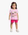 Conjunto Curto Infantil Menina com Estampa - Kely Kety - Astral-d85788a9-5c6f-495b-8e5c-2748d50a938b