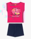 Conjunto Curto Infantil Menina com Estampa - Kely Kety - Cherry-a63192aa-0637-46ef-9413-b0ca2d169edd