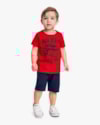 Conjunto Curto Infantil Menino Estampa Kombi - ReiRex - Tomato-4a4a7db9-aa90-4c3d-bc66-760fff657b18