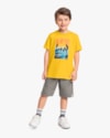 Conjunto Curto Infantil Menino Estampa Los Angeles -ReiRex - Sol-99de3e7d-79a3-4e79-94cd-c2e9cd9f7634