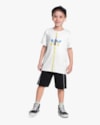 Conjunto Curto Infantil Menino Estampa Nova Iorque - ReiRex - Branco-fd1c63da-4bcb-4657-9c51-c69edcab421f