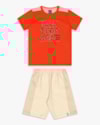 Conjunto Curto Infantil Menino Estampa Skate - ReiRex - Carrot-ec2ec00f-d1fb-409c-9ea1-5029ed561c8f