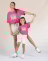 Conjunto Feminino Blusa e Shorts Mãe e Filha - Cereja Rosa- Blossom P-0cba69a7-5f10-4bca-8482-34a0a0dc6793