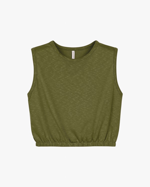 Conjunto Feminino Cropped e Shorts em Moletinho - Cereja Rosa - Oliveira