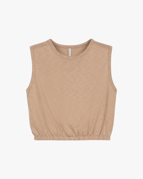 Conjunto Feminino Cropped e Shorts em Moletinho - Cereja Rosa - Toffee