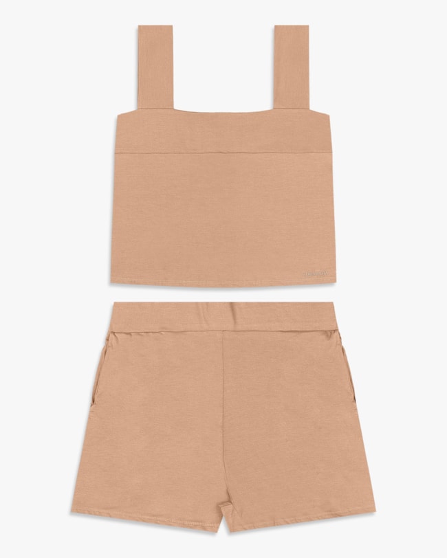 Conjunto Feminino em Malha Crepe - Cereja Rosa - Toffee-ca3fb26b-64b9-4f4d-a4f0-1daf8128ed22