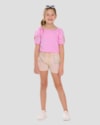 Conjunto Infantil Blusa e Shorts com Estampa Kely Kety Rosa-636e47fa-1c0a-4f57-9252-0e2ceaddd62a