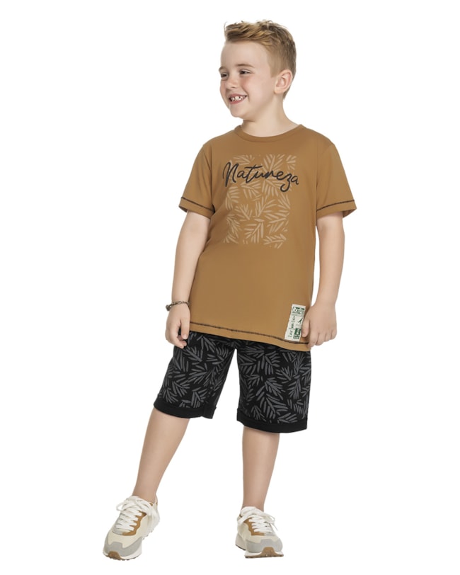 Conjunto Infantil Camiseta e Bermuda Menino ReiRex-5a77cb09-6b59-4af4-9874-6407fb66ee8c
