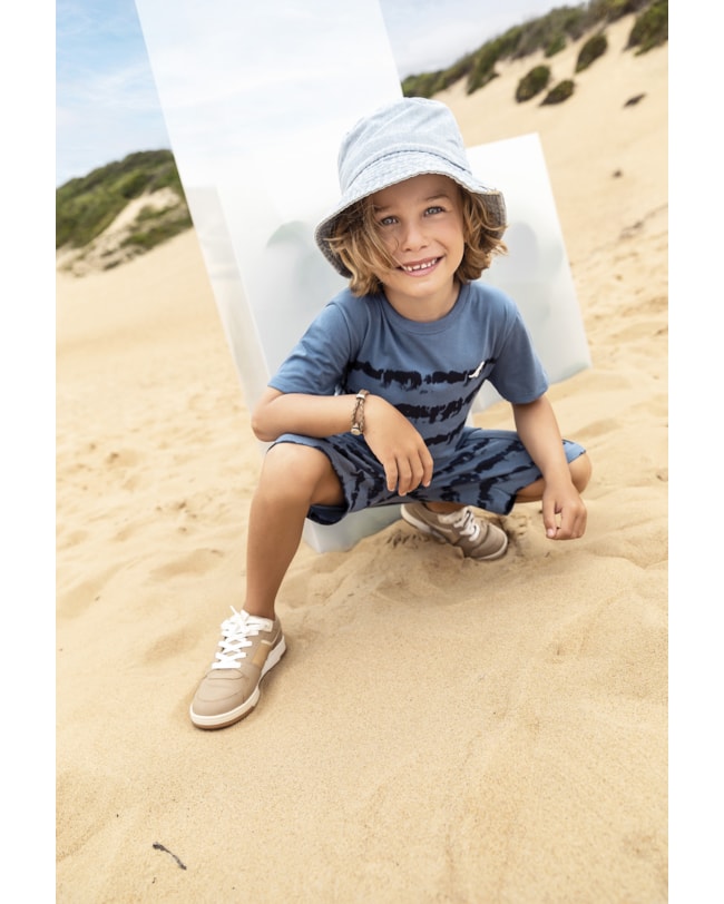 Conjunto Infantil Camiseta e Bermuda Menino ReiRex-1cfeaf71-2e01-45a7-a93f-f49c746934df