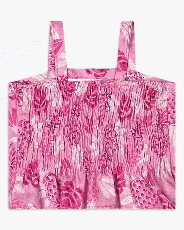 Conjunto Infantil Estampado com Regata e Saia - Kely Kety - Blossom