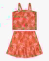 Conjunto Infantil Estampado com Regata e Saia - Kely Kety - Nectarine-3e870997-4be4-469e-b2b5-b4d8eb9e46d2