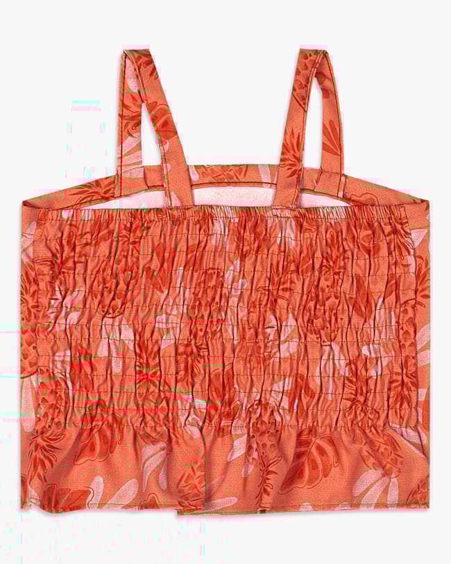 Conjunto Infantil Estampado com Regata e Saia - Kely Kety - Nectarine-0b82de5d-5c4e-4c58-89c7-e9ce0bce2969