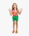 Conjunto Infantil Feminino Blusa com Amarração e Shorts - Kely Kety - Cherry-ea5fcc84-a81d-464f-84cb-ef6637b3c4a4