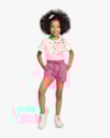 Conjunto Infantil Feminino Blusa e Shorts com Cinto - Kely Kety - Natural-ac18ea0a-b7b7-4a12-bebd-04f6607f0682