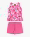 Conjunto Infantil Feminino com Regata Estampada - Kely Kety - Choque-283b8580-731c-4213-b715-8df3f2923727