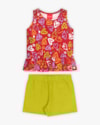 Conjunto Infantil Feminino com Regata Estampada - Kely Kety - Red Apple-7cfd7625-0a2d-45a7-9a80-b810dc3a8b31