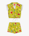 Conjunto Infantil Feminino em Meia Malha Estampada -Kely Kety - Aspargo-6577e551-3a67-40d9-9010-242f0e248b0c