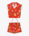 Conjunto Infantil Feminino em Meia Malha Estampada -Kely Kety - Carrot-f1be7e19-1557-47ca-b9b6-fe718ff7e799