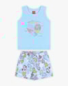 Conjunto Infantil Feminino Estampa Corações - Kely Kety - Azul-85881da8-a3ce-4983-9acc-b51b97da6fb1