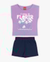 Conjunto Infantil Feminino Estampa Hora de Florir - Kely Kety - Sinfonia-a9be4937-9c16-4c6e-ae34-520977a5c76f