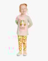 Conjunto Infantil Feminino Estampa Oncinha - Kely Kety - Mescla-a23a1a26-ce7b-4b5a-9e6e-a9d12c0a3fb5