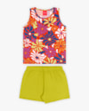 Conjunto Infantil Feminino Regata Estampada e Shorts - Kely Kety - Carrot-f7947733-f42a-47eb-ba84-d02cc44a84b8