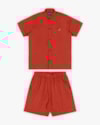 Conjunto Infantil Masculino Camisa e Bermuda em Viscose Linho - ReiRex - Cerâmica-cbe8834a-2458-4235-8f23-eca63cd9a001