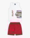 Conjunto Infantil Masculino Estampa Pranchas de Surf - Rei Rex - Branco-1fb2dc61-9918-4700-b2c4-d5e839c05de0