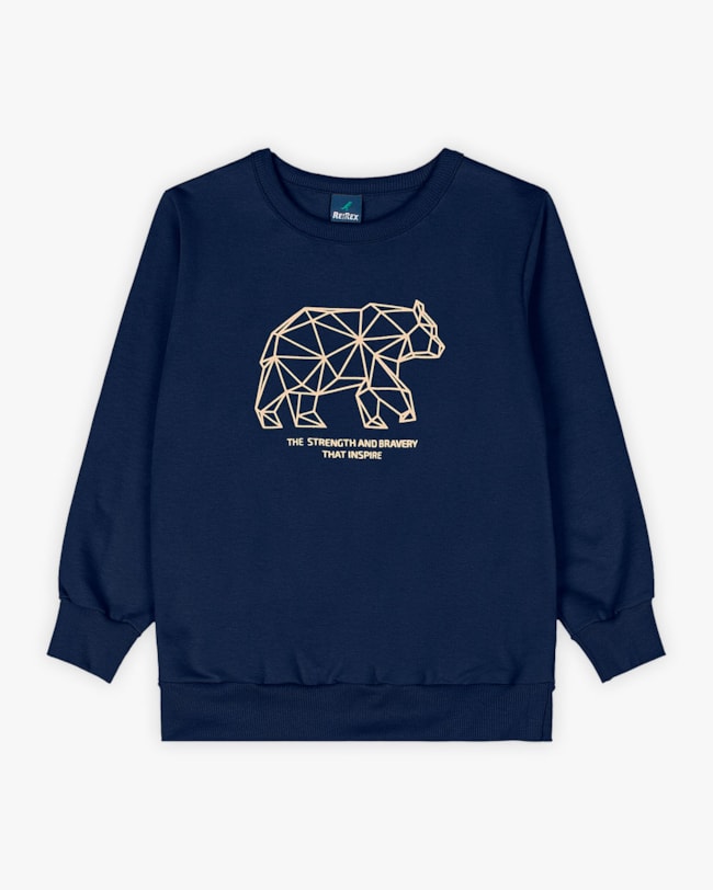 Conjunto Infantil Masculino Moletom com Estampa 3D - ReiRex - Oxford-777715ad-36a8-42c7-8f08-1d847e2f0f1c